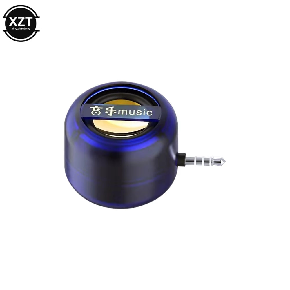 Mini Sound Box 3.5Mm AUX Rechargeable Speakers Portable Stereo Megaphone Player Speaker Subwoofer for PC Phone Laptop Soundbar