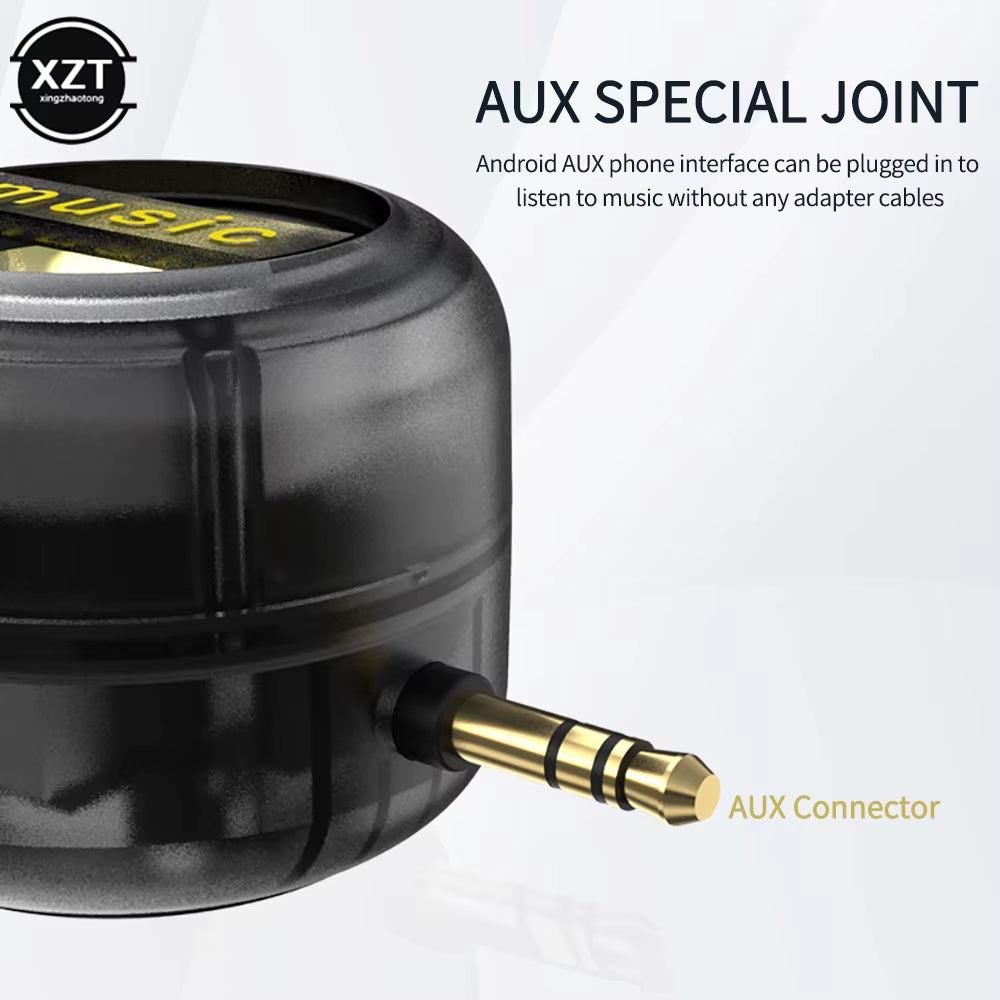Mini Sound Box 3.5Mm AUX Rechargeable Speakers Portable Stereo Megaphone Player Speaker Subwoofer for PC Phone Laptop Soundbar