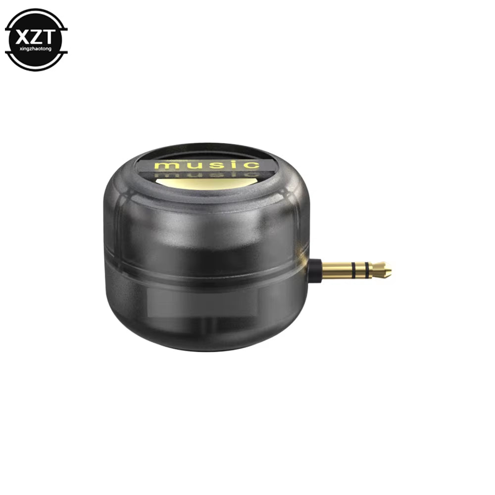Mini Sound Box 3.5Mm AUX Rechargeable Speakers Portable Stereo Megaphone Player Speaker Subwoofer for PC Phone Laptop Soundbar